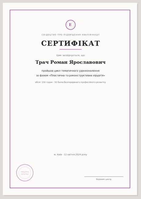 Підвищення кваліфікації · 2024